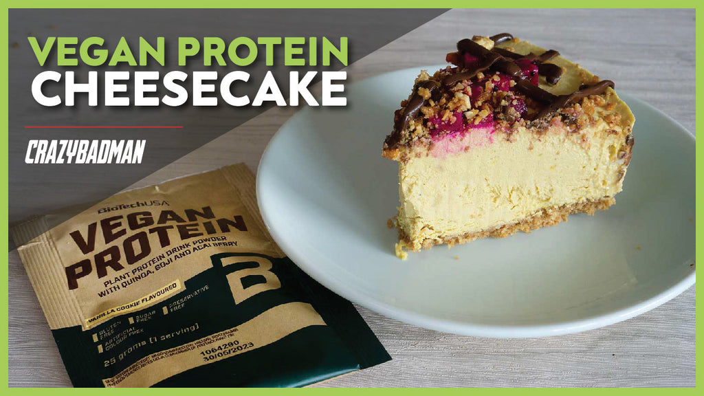High Protein Vegan Recipes | Vegan Cheesecake Recipe