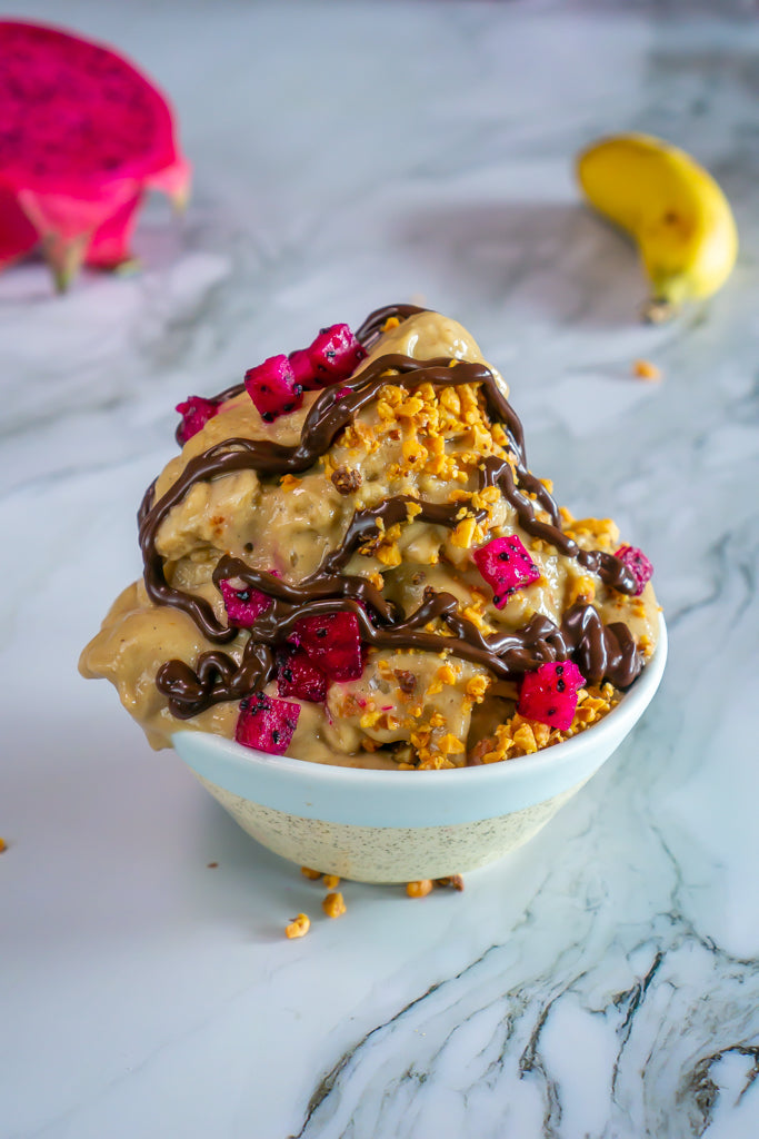 Banana Protein Nice Cream Recipe