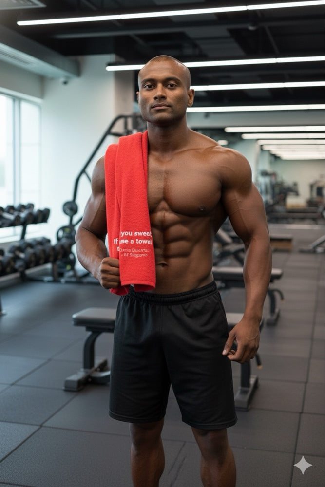 (Press Release) Singaporean Champion bodybuilder fights controversial result with AI and towels!