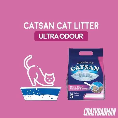 CATSAN Cat Litter Ultra Odor 5L/10L