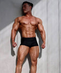 Crazybadman: Classic Bodybuilding Physique Posing Trunks / Swim Trunks