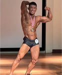 Crazybadman: Classic Bodybuilding Physique Posing Trunks / Swim Trunks