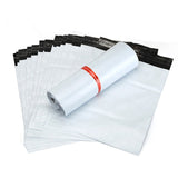Crazybadman White Recycled Polymailers / Mailing Bag / Recycled Courier Bag / Posting Plastic Bag
