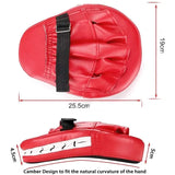 Focus Mitts - Curved Boxing Punch Pads (Pair)