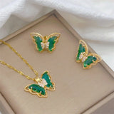 Competition Jewelry Set - Stage Earrings & Bracelet