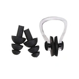 Swimming Earplugs & Nose Clip Set - Silicone