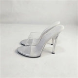 Clear Competition Posing Heels - High Platform (Style 2)