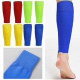 Football Shin Guards - Lightweight with Ankle Sleeve
