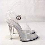 Clear Competition Posing Heels - High Platform (Style 2)