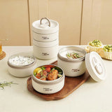 Meal Prep Containers - Stackable Insulated Set