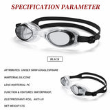 Swimming Goggles - Anti-Fog UV, Adult