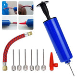 Ball Pump - Hand Inflator with Needles (Soccer/Basketball)