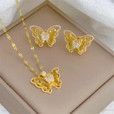 Competition Jewelry Set - Stage Earrings & Bracelet