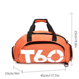 Gym Duffel Bag - Large, Wet/Dry & Shoe Compartment