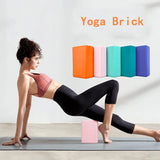 Yoga Blocks Set - EVA Foam Bricks + Strap