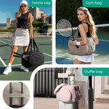 Racket Sports Bag - Holds 3-6 Rackets, Shoe Pocket