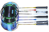 Badminton Starter Kit - Rackets + Shuttles + Grips