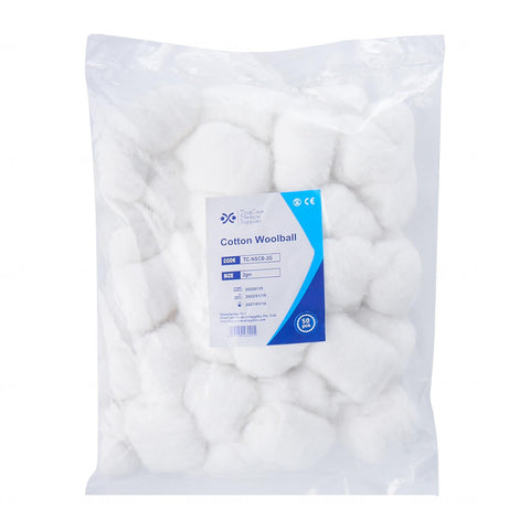 TruzCare Disposable Cotton Woolball Non Sterile 2GM (50pcs/pack)