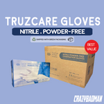 TruzCare Nitrile Gloves Powder Free (100pcs/box, Size, XS/S/M/L)