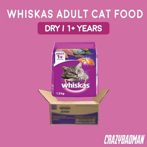 Whiskas Cat Dry Food Adult (1+ years old)