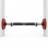 Crazybadman Doorway Telescopic Pull-Up Station - Pure White Studio Hero