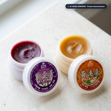 Kaiser Herbal Ointments Unboxing Demonstration Open Jars Purple Zi Yun and Golden Huang Lian Salves (AI Demonstration Resource)