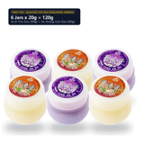 Kaiser Herbal Ointment 6-Jar Master Clinic Set 6 Jars × 20g = 120g Net Free Worldwide Airmail Delivery