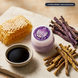 Kaiser Herbal Ointment Raw Ingredients Pure Honeycomb Beeswax Black Sesame Oil Purple Lithospermum and Golden Coptis Roots