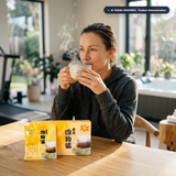 Kaiser Herbal Tonic Tea Warm Herbal Brew Drinking and Recovery In Use (AI Demonstration Resource)