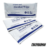 Cosmo Med Alcohol Surface Wipes, Pack/50s