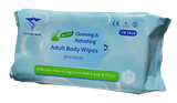 Cosmo Med Aloe Vera Disposable Adult Body Wipes 30 x 20cm, 40 wipes