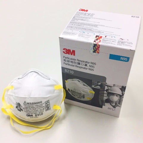 3M N95 Particulate Respirator Mask, 20 Pcs/Box