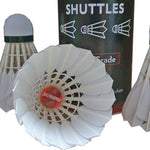 Crazybadman Badminton Shuttlecock (Goose/Duck Feathers)