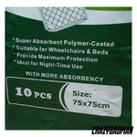 Cosmo Med Underpads 75cm x 75cm, 70g with SAP (10pcs/pack)
