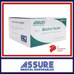 ASSURE Alcohol Swab Sterile 4cm x 4cm (200pcs/Box)