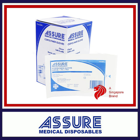 ASSURE Copolymer Disposable Gloves (100pcs/Box)