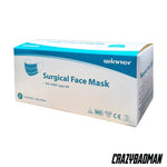 Winner Surgical Face Mask Earloop 3-Ply 50pcs/box, BFE ≥99%