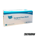 Winner Surgical Face Mask Earloop 3-Ply 50pcs/box, BFE ≥99%