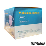 Winner Children’s Disposable Medical Face Mask 3ply 50pcs/box, BFE ≥95% - White