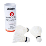 Crazybadman Badminton Shuttlecock (Goose/Duck Feathers)