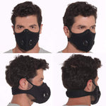 Reusable Sports Face Mask with possible add-on filters