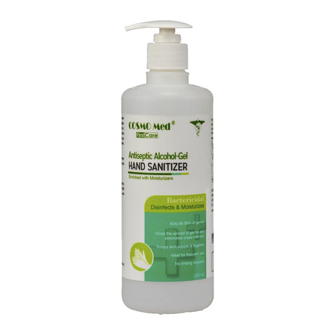 Cosmo Med Antiseptic Hand Sanitizer, Alcohol-Gel, 500ml
