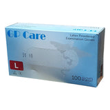 GP Care Latex Powdered Examination Gloves 100pcs/box