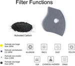Reusable Sports Face Mask with possible add-on filters