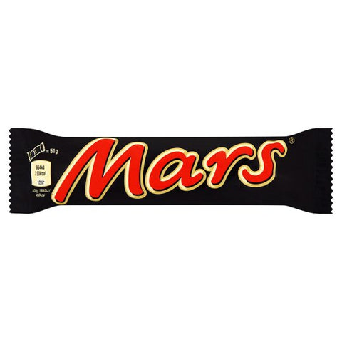 Mars Chocolate Bar 51g