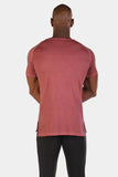 Jed North: Vintage Washed T-Shirt - Maroon