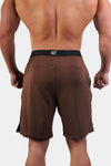 Jed North: Zenith Workout Shorts - Brown