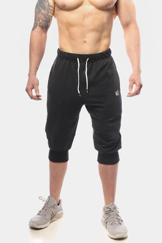 Jed North: Three Quarter Joggers - Black