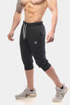 Jed North: Three Quarter Joggers - Black