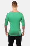 Jed North: The Three Quarter Shirt - Green